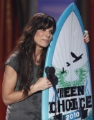 Sandra Bullock se llevó el premio como mejor actriz de drama por "The Blind Side"